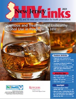cover of 2019 Winter edition of NJ HIVLinks Newsletter